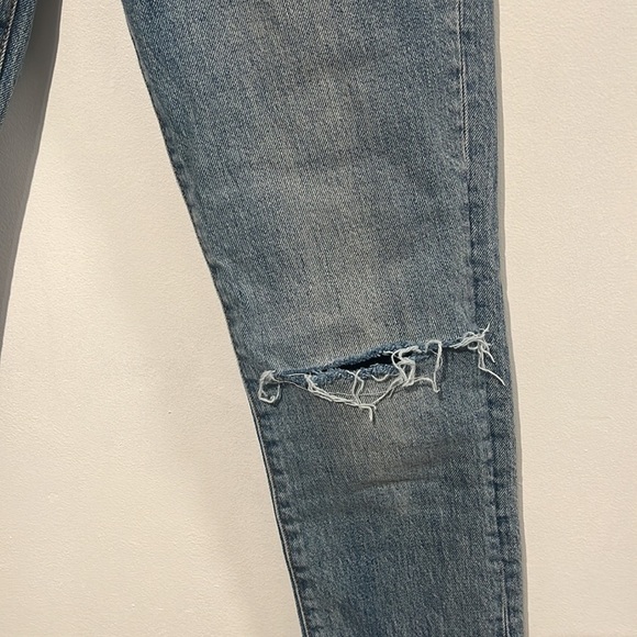 ⚡️Free People We The Free Stella High-Waisted Distressed Skinny Jeans -  size 25 - Picture 9 of 12